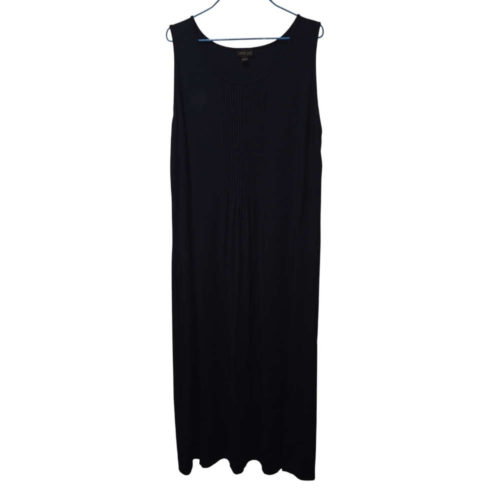 J. Jill Black Sleeveless Dress
